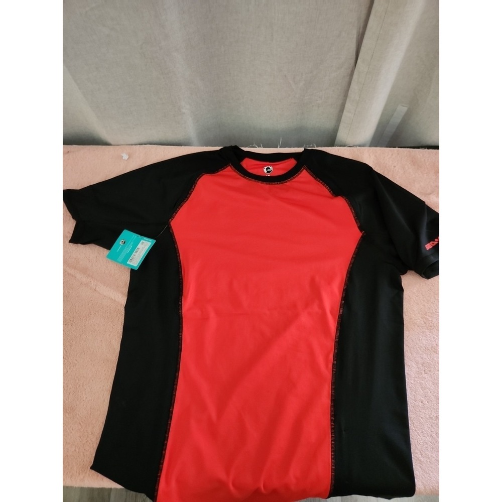 BRP OEM Sea-Doo Rashguard Shirt| Lava Red | Men's Size: Large